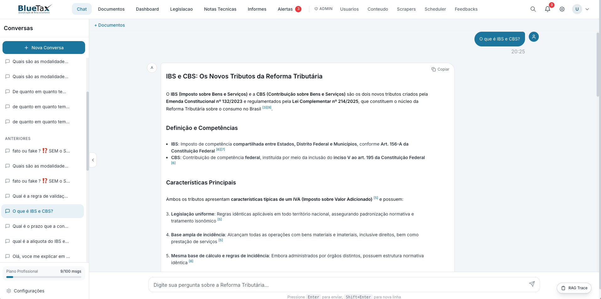 Respostas com fontes oficiais e citações verificáveis